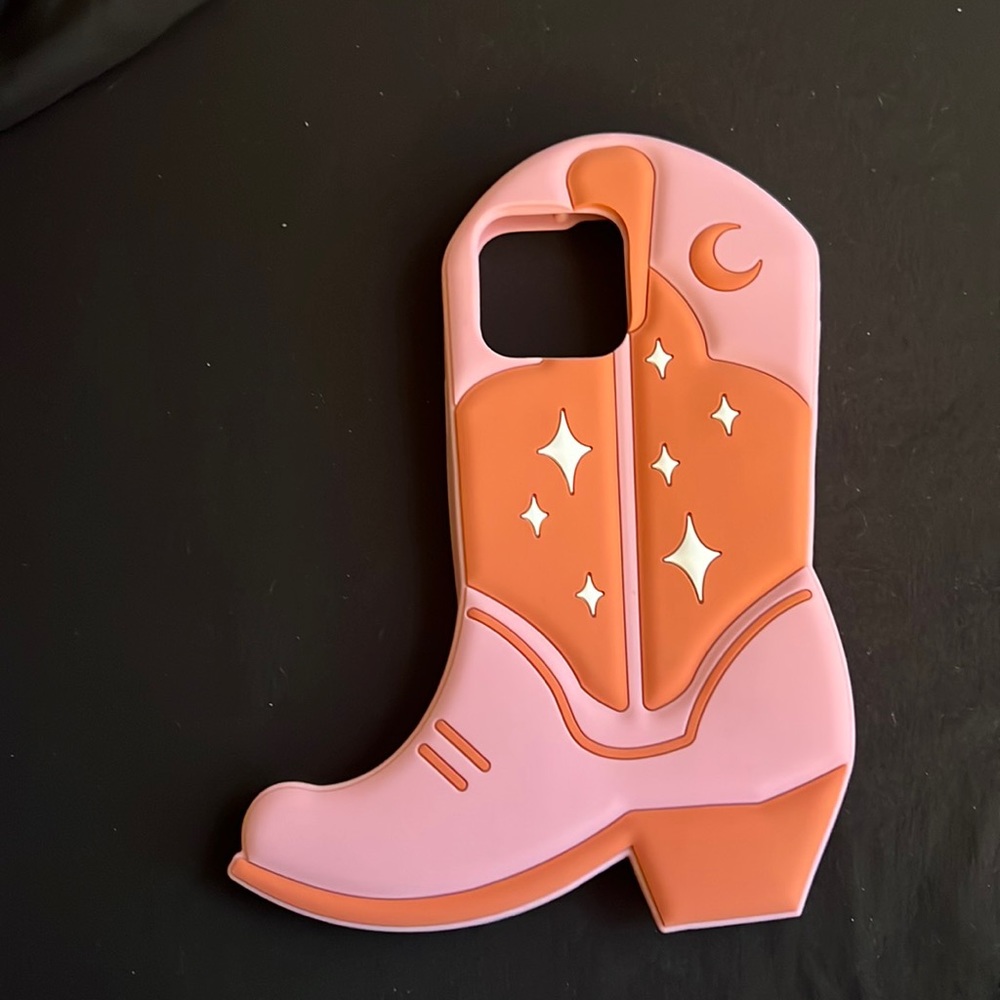 Cowboys boot 3d phone case